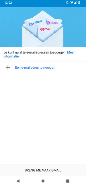 Selecteer Een e-mailadres toevoegen