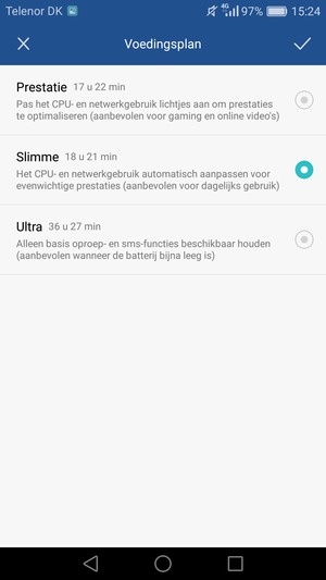 Selecteer Slimme