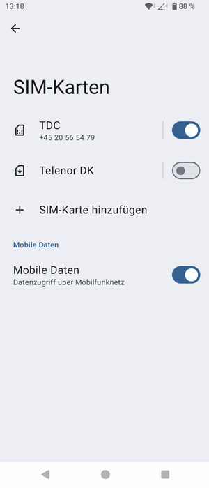 Schalten Sie Public ein