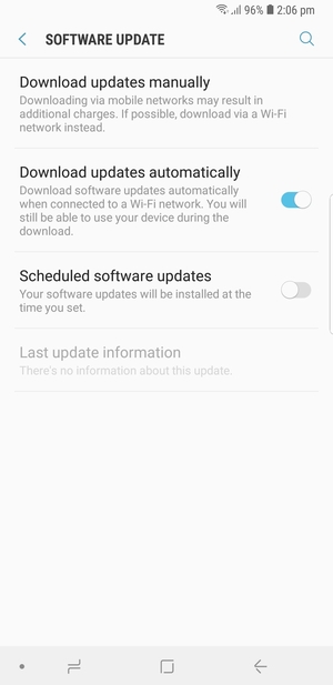 Select Download updates manually