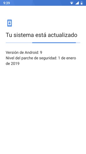 Espere a que la búsqueda termine