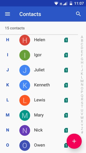 Select the Menu button
