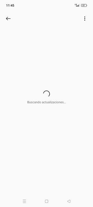 Espere a que la búsqueda termine