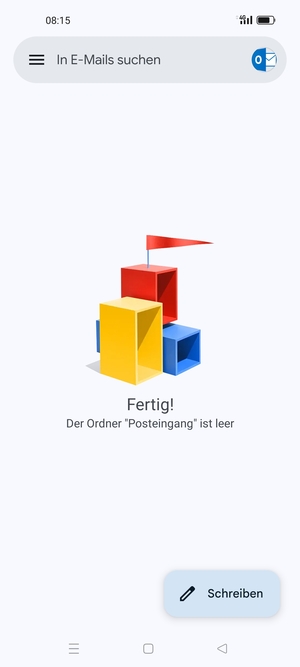 Ihr Hotmail Konto ist einsatzbereit