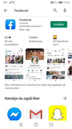 Velg app