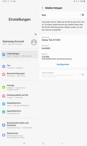 Wählen Sie Konfigurieren