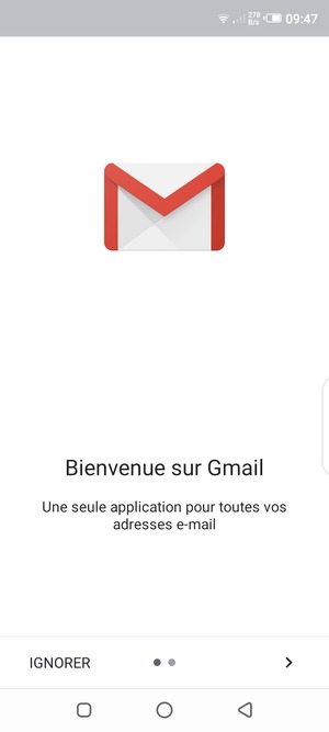 Sélectionnez SUIVANT