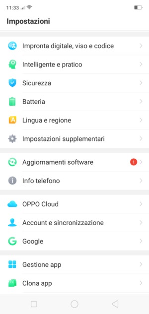 Per attivare il blocco dello schermo, vai al menu Impostazioni e seleziona Impronta digitale, viso e codice