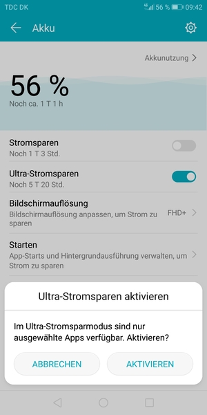 Wählen Sie AKTIVIEREN