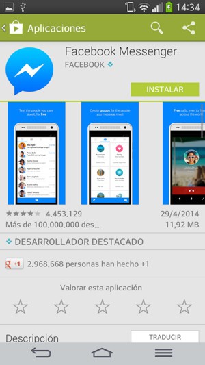 Seleccione INSTALAR