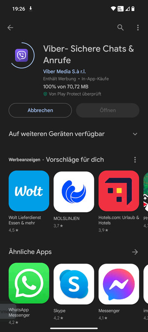 Warten Sie, bis der Installationsprozess  beendet ist