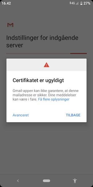 Vælg Avanceret