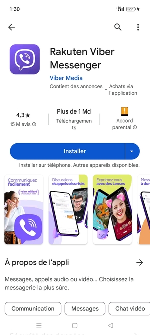 Sélectionnez Installer