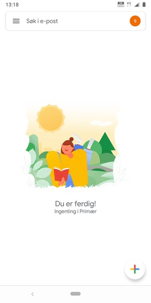 Hotmail er klar til bruk