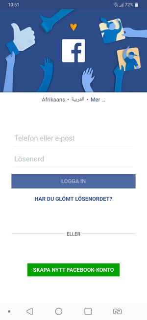 Din app är redo att användas