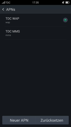 Ihr Handy ist nun für MMS eingerichtet