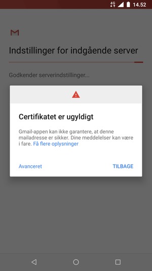 Vælg Avanceret