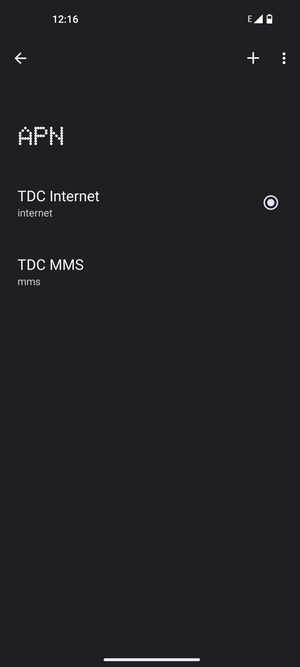 Telefonen din er konfigurert til MMS