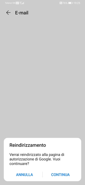 Seleziona CONTINUA