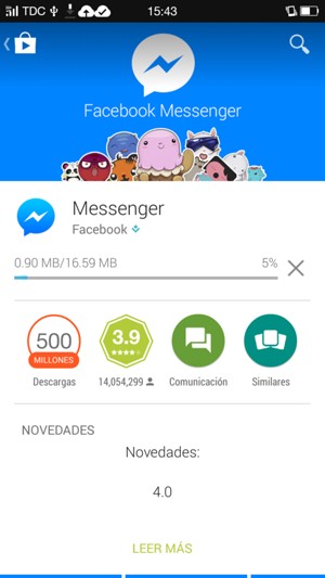 Espere a que el proceso de instalación finalice