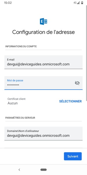 Saisissez votre mot de passe