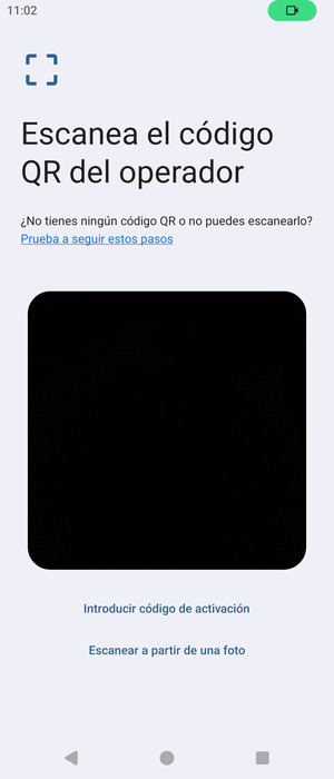 Escanea el código QR