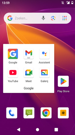 Selecteer Gmail