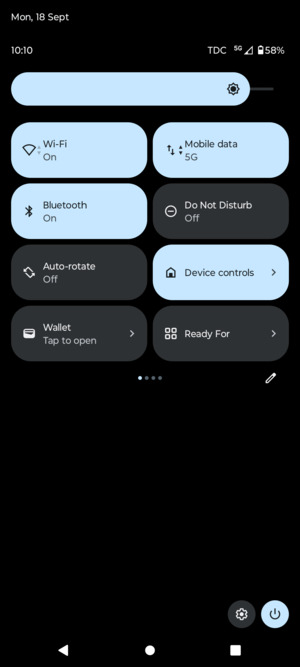 Turn off Wi-Fi and Bluetooth