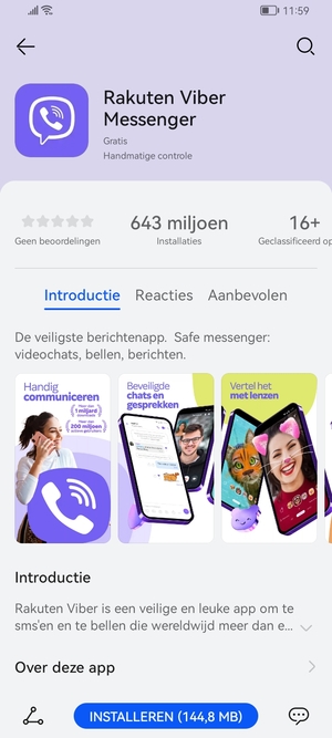 Selecteer INSTALLEREN