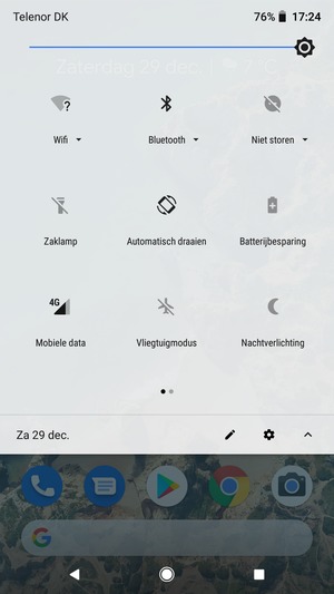 Schakel Wifi en Bluetooth uit