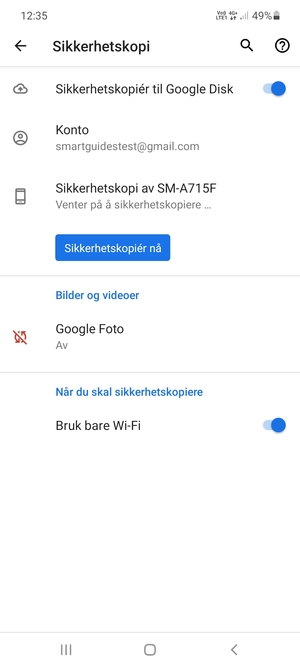 Velg Konto