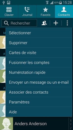 Si vous voyez cet écran, sélectionnez Paramètres