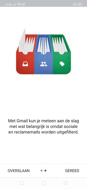 Selecteer GEREED