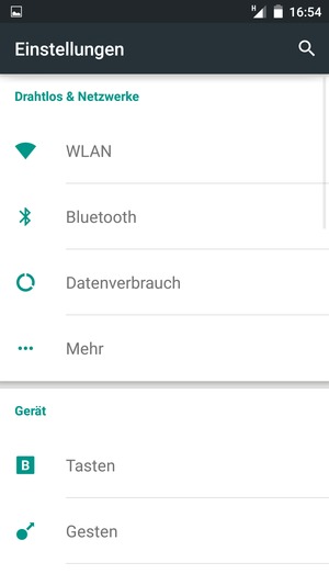 Wählen Sie Mehr