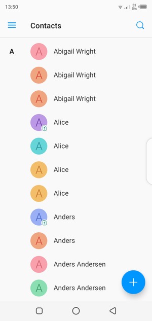 Sélectionnez le bouton du Menu