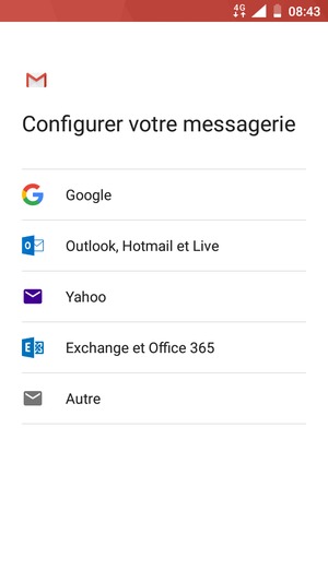 Sélectionnez Autre