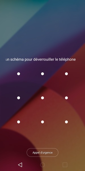 Votre téléphone est maintenant sécurisé par un écran de verrouillage