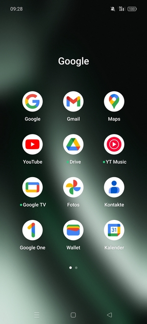 Wählen Sie Gmail