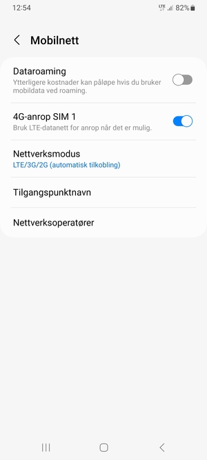 Velg Tilgangspunktnavn