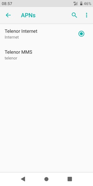 Select the Menu button