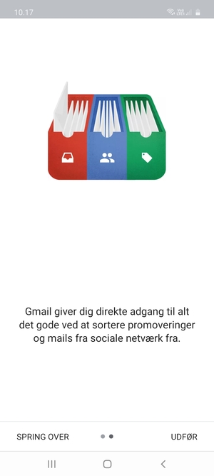 Vælg UDFØR