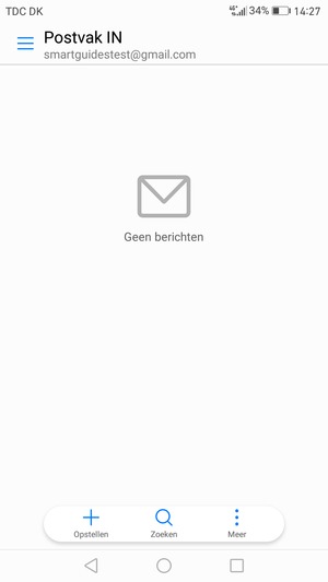 Uw Gmail/Hotmail is klaar voor gebruik