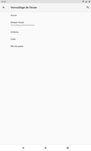 Sélectionnez Schéma