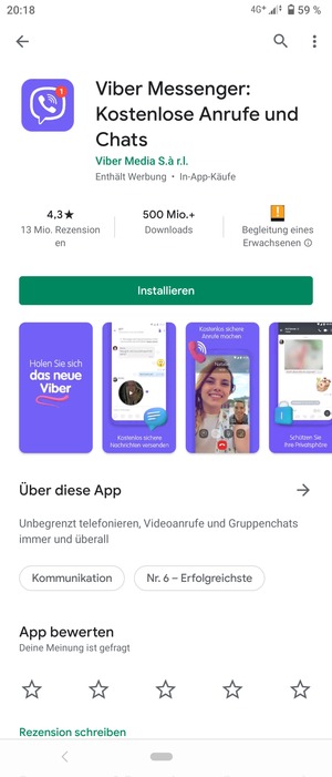 Wählen Sie Installieren