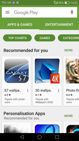 Select the Search bar