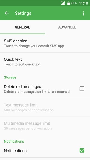 Select ADVANCED