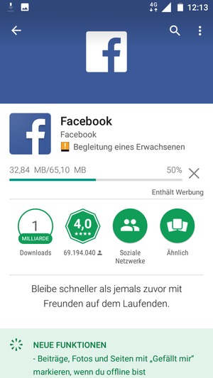 Warten Sie, bis der Installationsprozess  beendet ist
