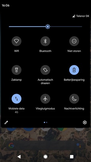 Selecteer de Instellingen knop
