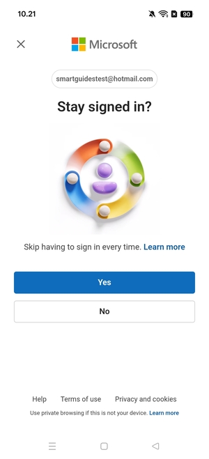 Select your preferred option