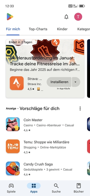 Wählen Sie Suche